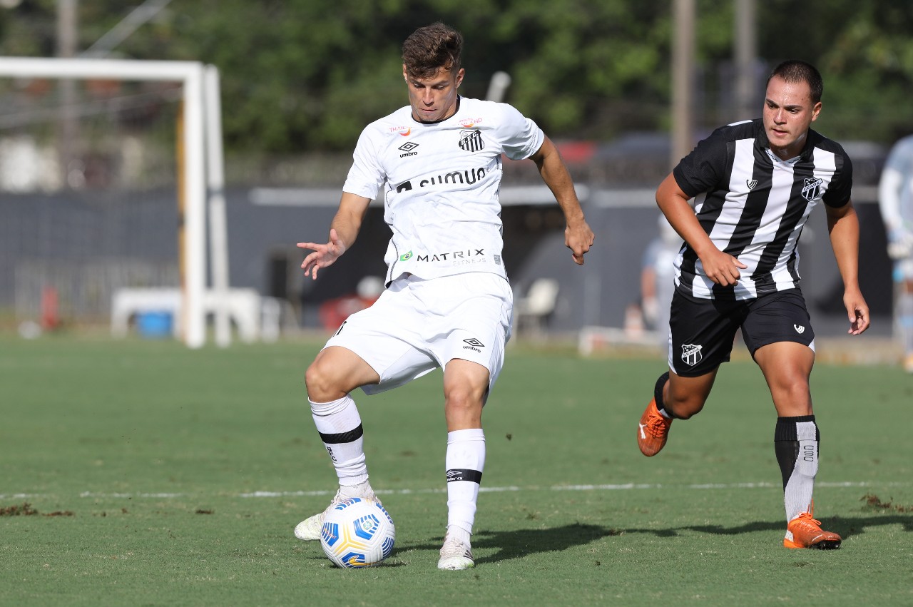Aspirantes: Ceará é superado pelo Santos na segunda rodada do Brasileirão