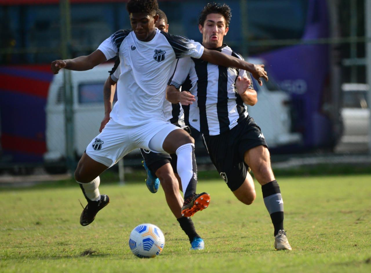 Sub-17: Ceará perde para o Botafogo e se despede do Brasileirão