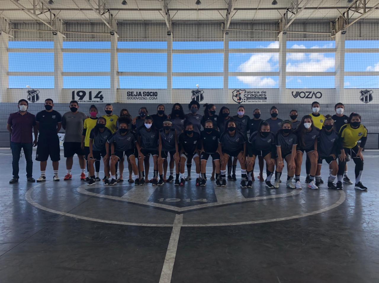 Feminino Sub-18: Ceará realiza últimos preparativos para disputa do Campeonato Brasileiro da categoria