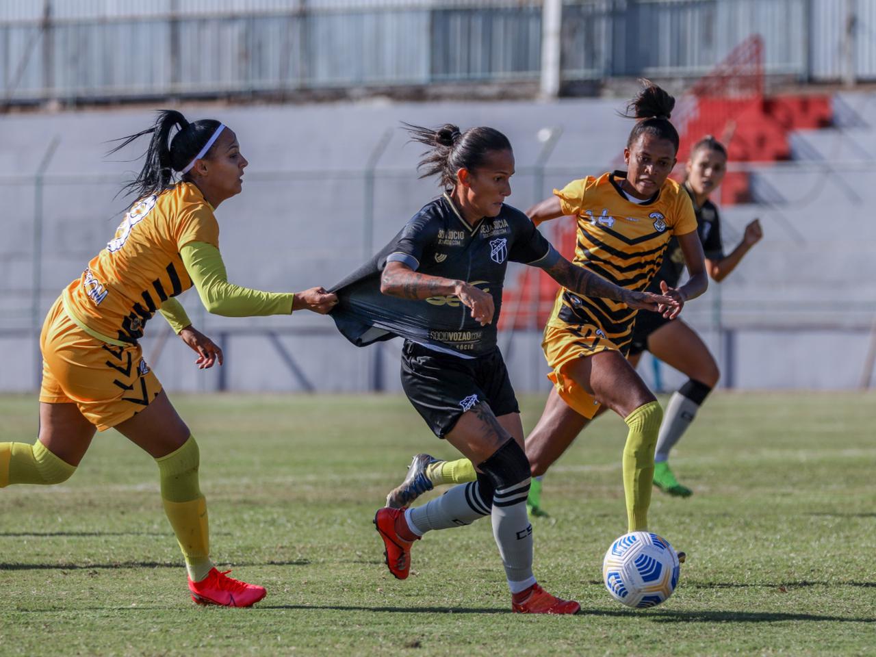 Fut. Feminino: No primeiro jogo das quartas de final da Série A2, Ceará fica no empate sem gols com o Cresspom/DF