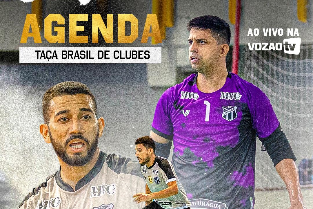 Futsal adulto: Em casa, Ceará começa a disputar a Taça Brasil da modalidade