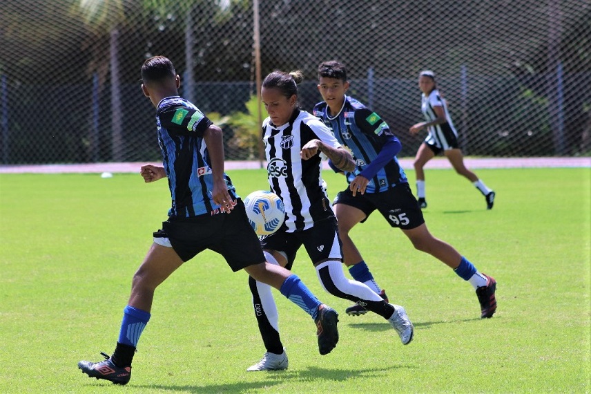 Fut. Feminino: Dando sequência à pré-temporada, Ceará realiza amistoso com o time Sub-15 GR Pague Menos
