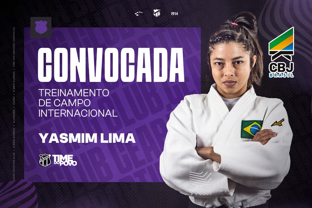 Esportes Olímpicos: Yasmim Lima é convocada pelo CBJ para Treinamento de Campo Internacional