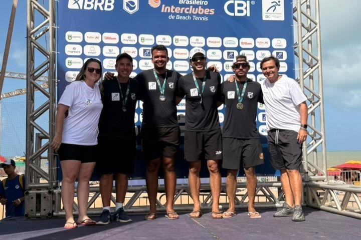 Na estreia da modalidade, Ceará conquista o Campeonato Brasileiro Interclubes de Beach Tennis