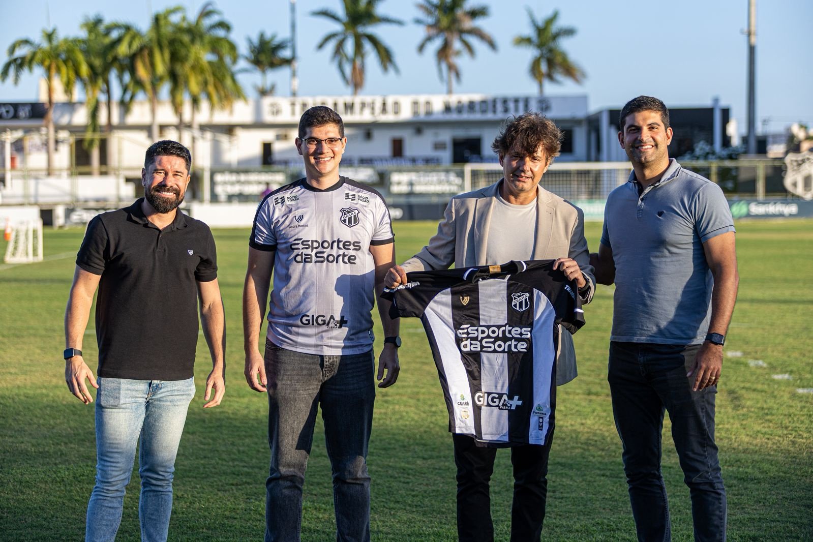 Preparador físico da Seleção Brasileira, Cristiano Nunes visita CESP e conhece metodologia do Ceará