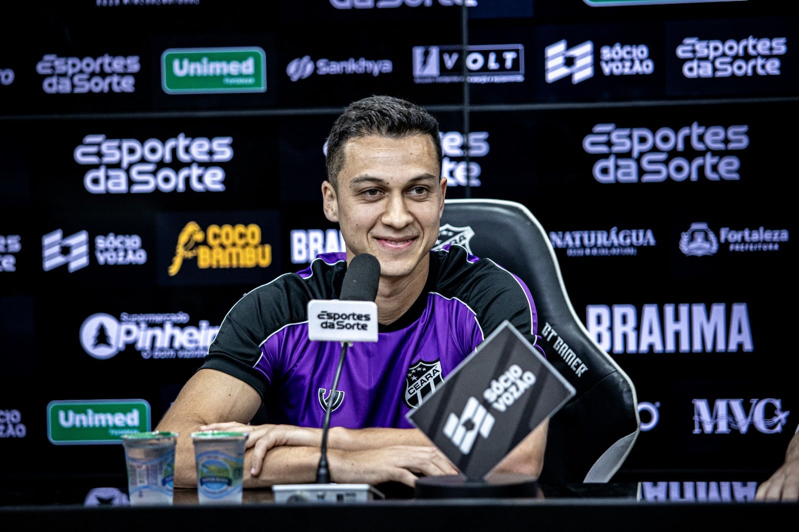 Juan Alano fala sobre chegada ao Ceará e reforça: “Sei o que quero aqui”