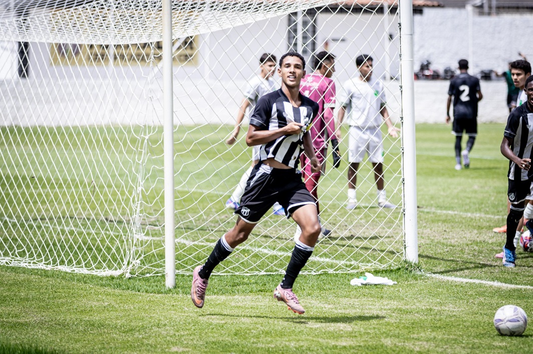 Sub-17: Com dois a menos, Ceará sai atrás, mas vira contra o Floresta pela 6ª rodada do Cearense