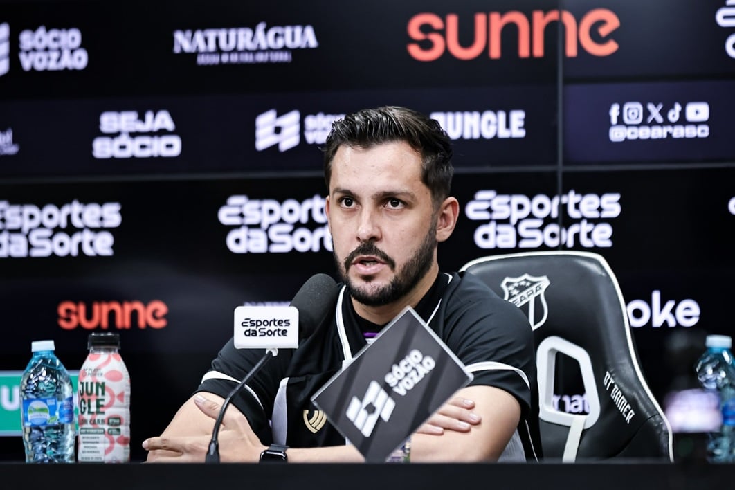 Pavani é apresentado, fala sobre momento do Ceará e revela pedido do técnico ao elenco: "Concentração e competitividade"