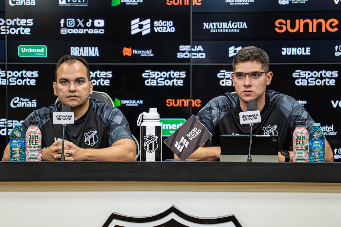 André Martins e Joaquim Garcia Filho fazem balanço do CESP em coletiva de imprensa