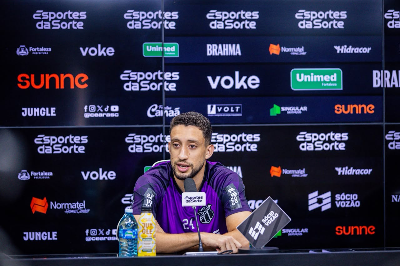 Júlio César fala sobre fase do Ceará na Série B e reconhece: "Precisamos melhorar em campo"