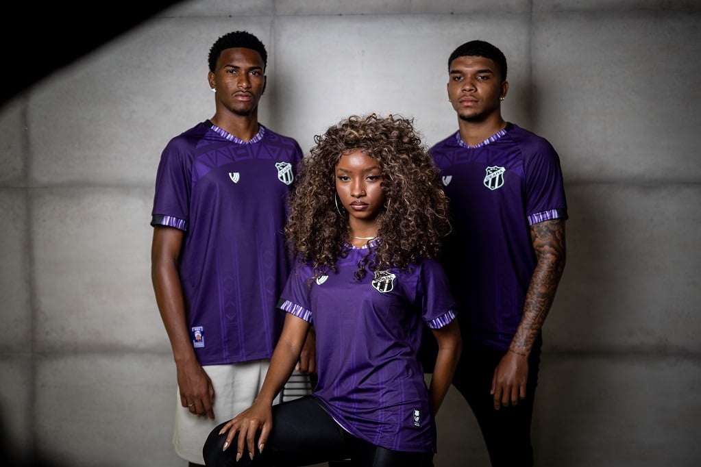 Vozão: Ceará lança o modelo 2025 da coleção Consciência Negra