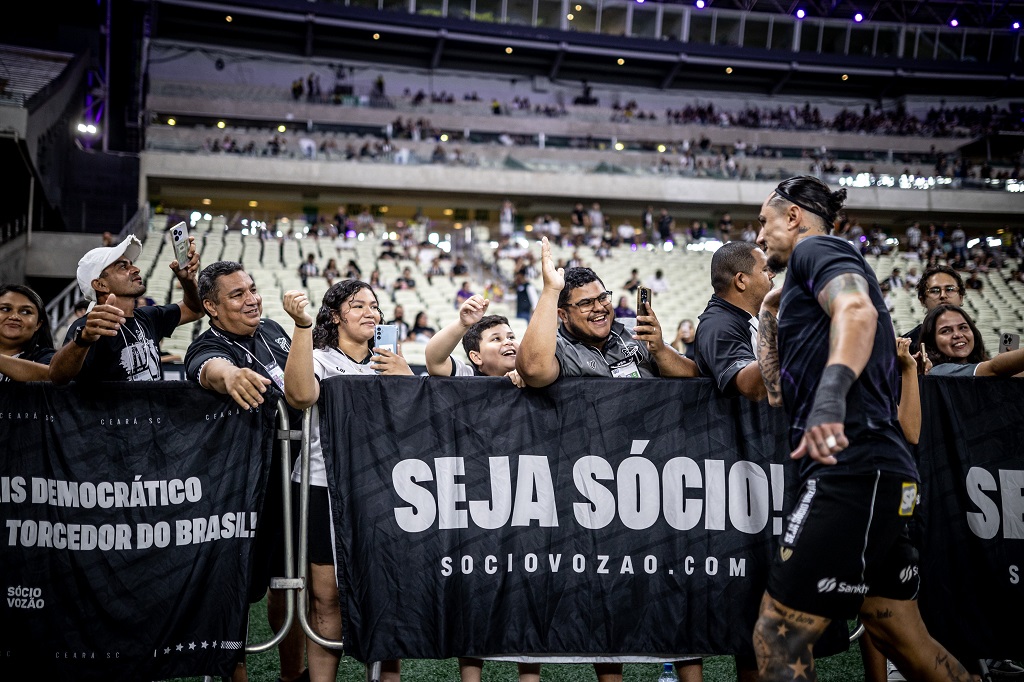 Sócio Vozão: Confira os sorteados para as experiências em Ceará x Fluminense