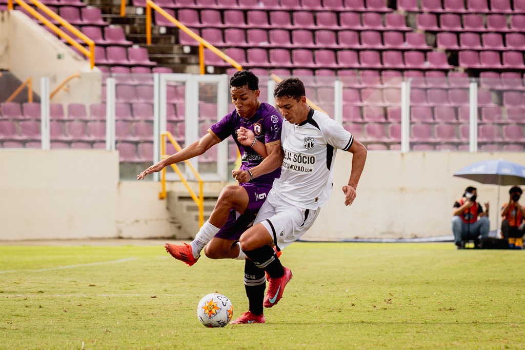 Sub-20: Na estreia da Copa do Nordeste, Ceará empata pelo placar de 1 a 1 com o Falcon/SE