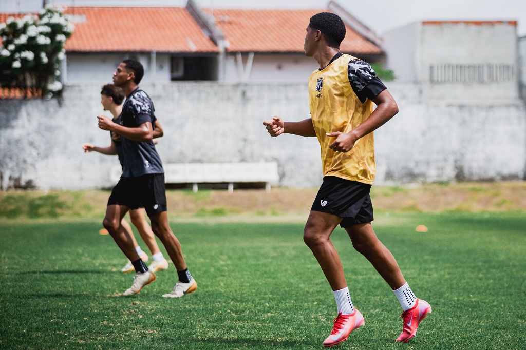 Sub-20: Ceará realiza o segundo treino antes de encarar o Sport pelas quartas de final da Copa do Nordeste