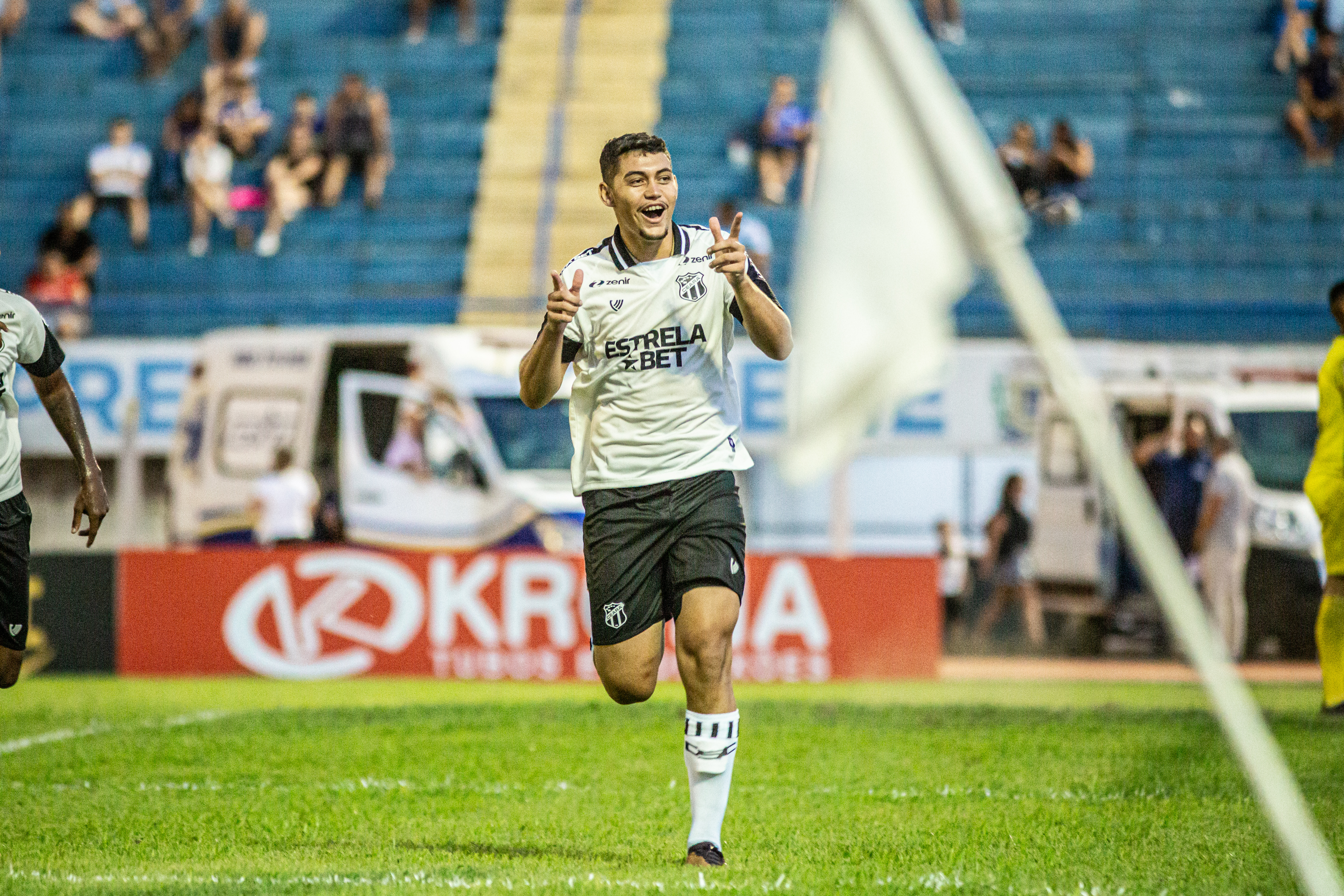 Sub-20: Ceará vence Lemense/SP por 3 a 0 e finaliza a primeira fase na liderança do Grupo 08 da Copinha