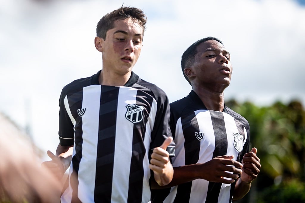 Sub-12 e Sub-14 do Ceará encerram preparação para as finais da Copa Manjadinho