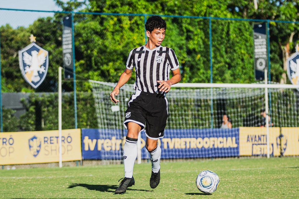 Sub-13: Pelas quartas de final da Copa Seromo, o Ceará encara o Grêmio Futcenter