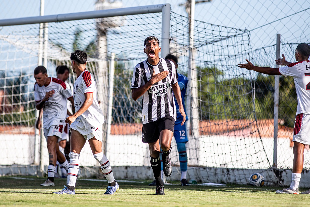 Sub-20: Pela Taça FCF, Ceará goleia o Atlético Cearense na Cidade Vozão