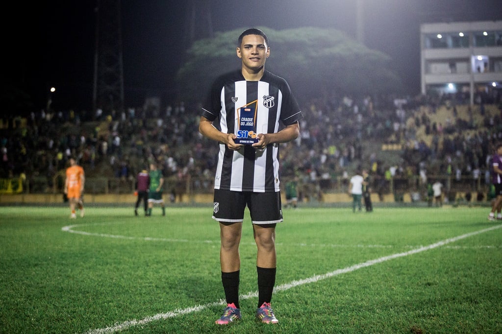 Autor do primeiro gol da classificação do Ceará para as quartas da Copa SP, Melk afirma: “Entramos para a história”