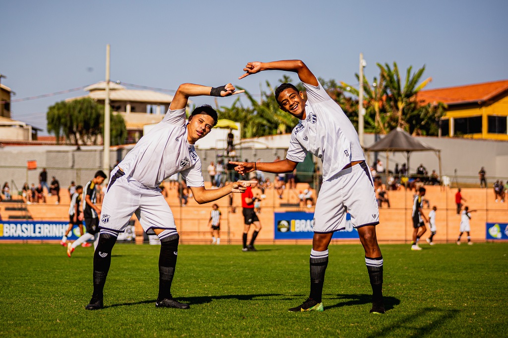 Ceará vence Atlético/MG por 1 a 0 e é campeão da Copa Brasileirinho Sub-15
