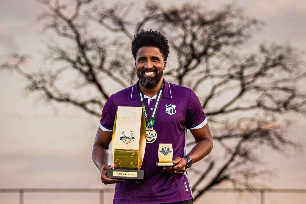 Bruno Cortez conquista o primeiro título como técnico de futebol: “Fruto de muito trabalho”