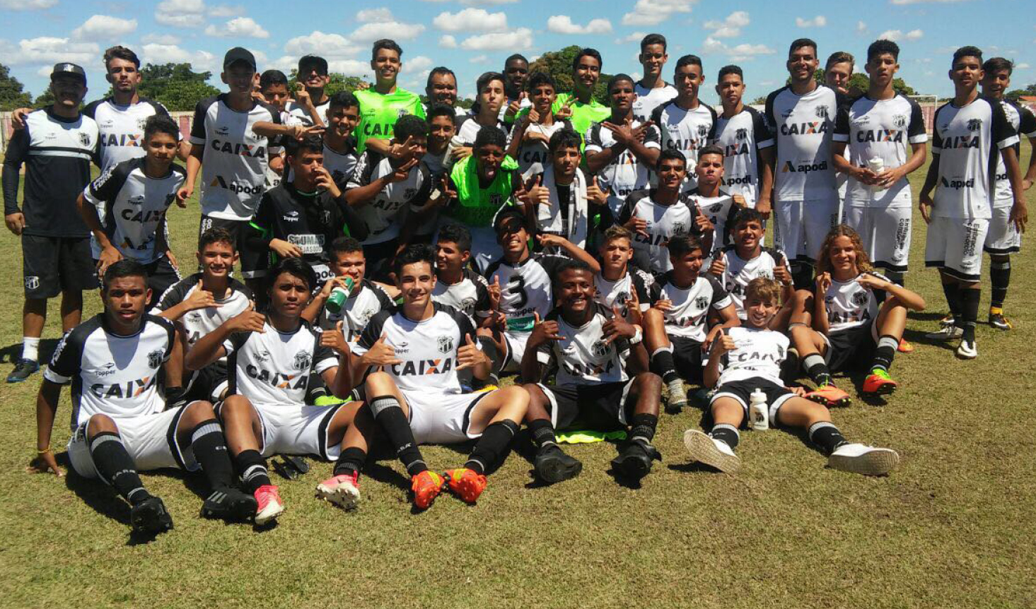 Times Sub-15 e 17 do Ceará são campeões invictos da III Copa Água Branca
