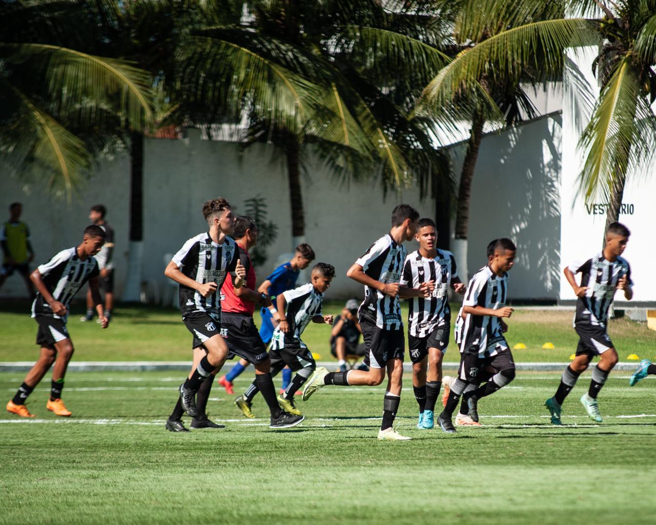 Ceará estreia com duas vitórias na Copa Seromo Sub-14