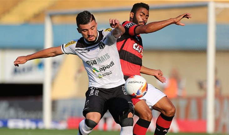 Em jogo de duas viradas, Ceará perde para o Atlético/GO fora de casa