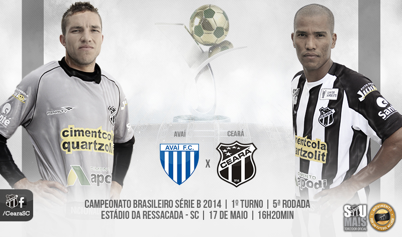 Contra o Avaí, Ceará busca a primeira vitória fora na Série B