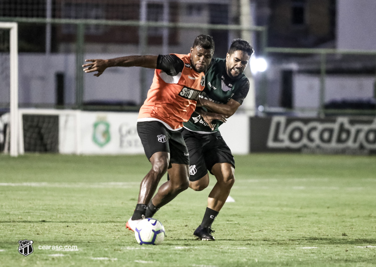 Em Porangabuçu, treino técnico-tático marca quarta-feira de atividades do Vozão