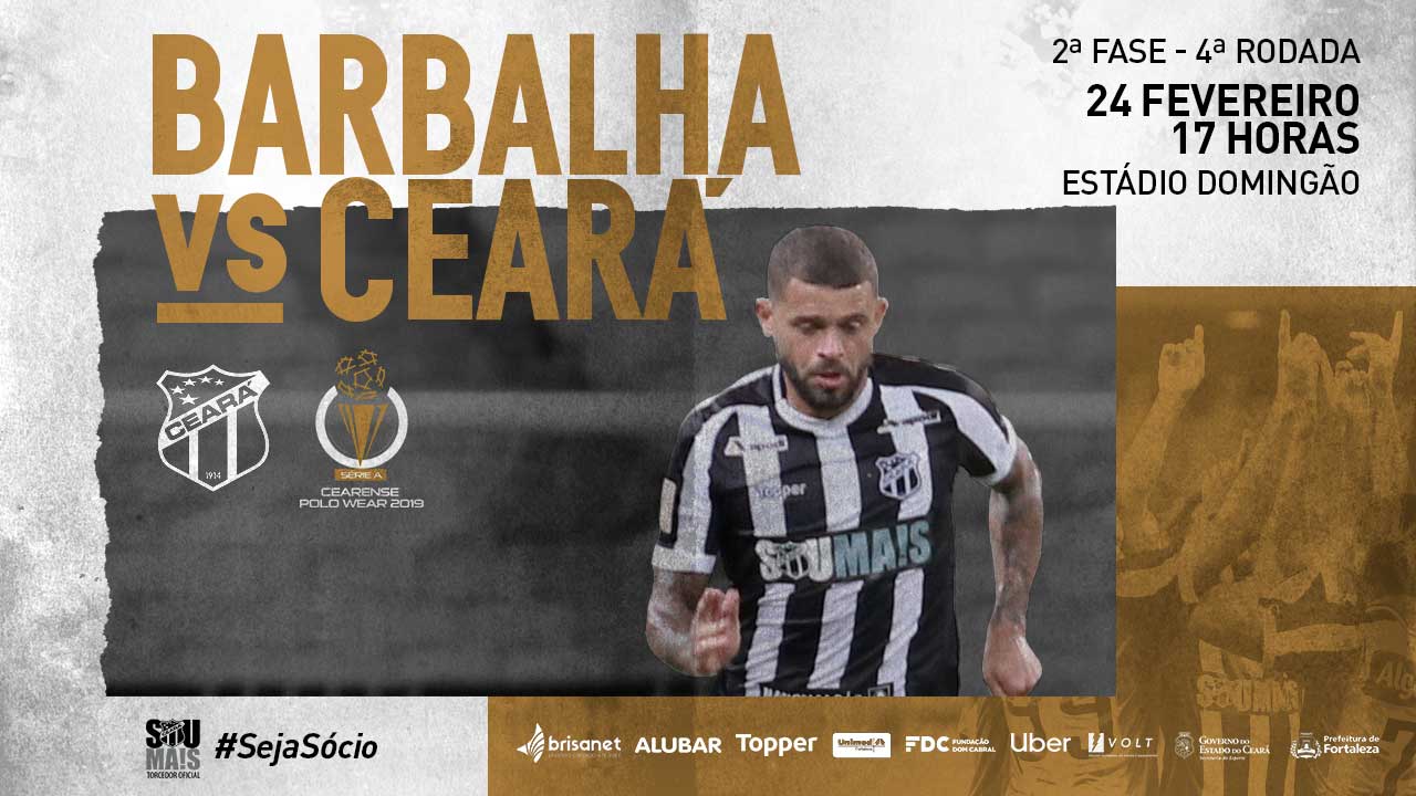 Pra seguir invicto! Em Horizonte, Ceará enfrenta o Barbalha pelo Estadual