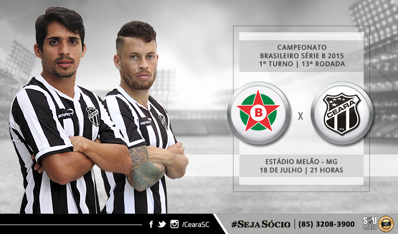 Contra o Boa Esporte, Ceará busca recuperação na Série B