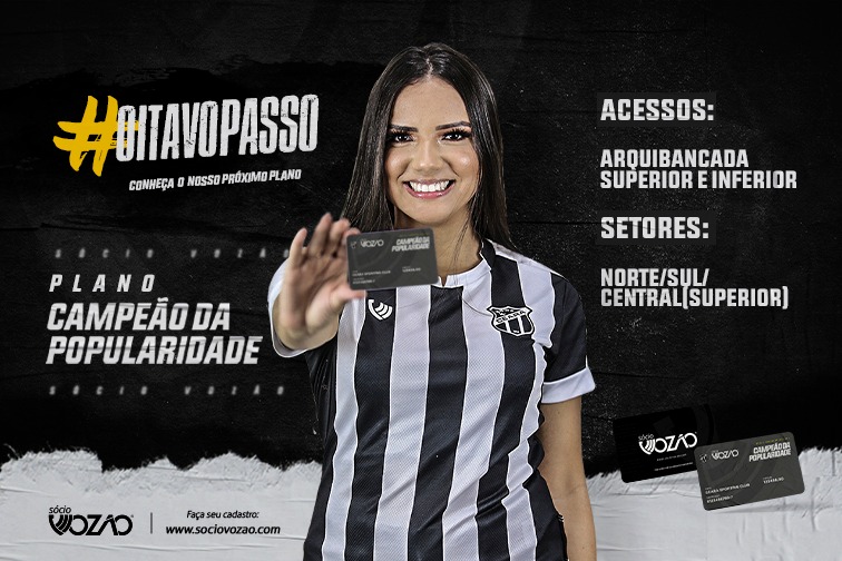 Sócio Vozão: 'Campeão da Popularidade' é o mais novo plano do programa