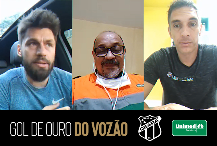 Ceará realiza ação com torcedor que venceu a luta contra à Covid-19