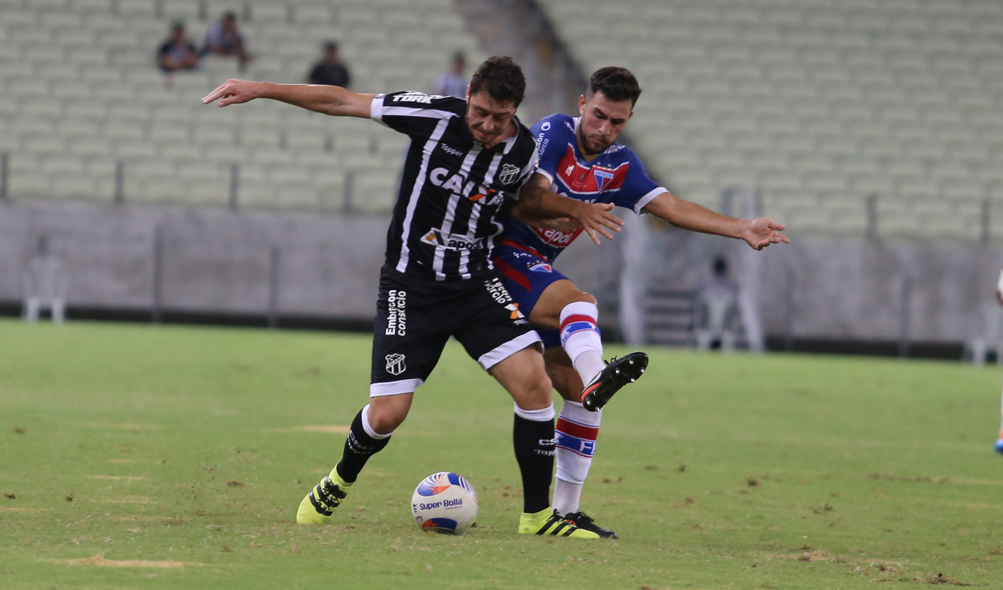 Fares Lopes: Ceará e Fortaleza empatam em 1 a 1, em jogo de ida das quartas-de-final