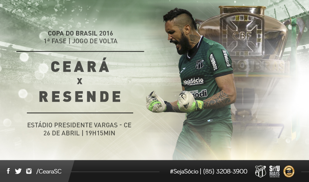 Ceará busca classificação na Copa do Brasil no retorno de Sérgio Soares