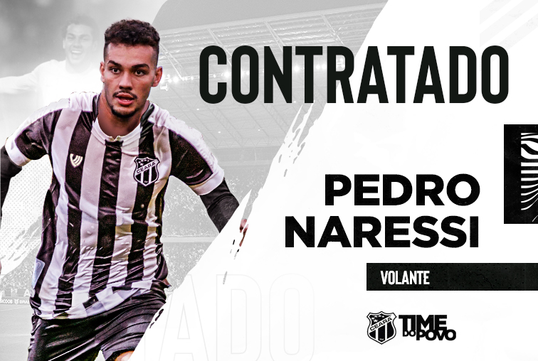 Ceará acerta a contratação do meio campista Pedro Naressi