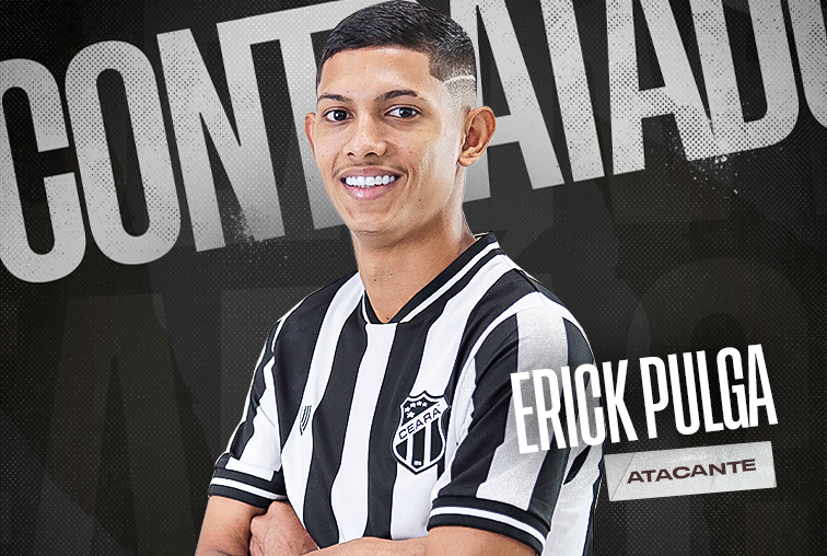 Contratação: Erick Pulga é o novo reforço do Ceará