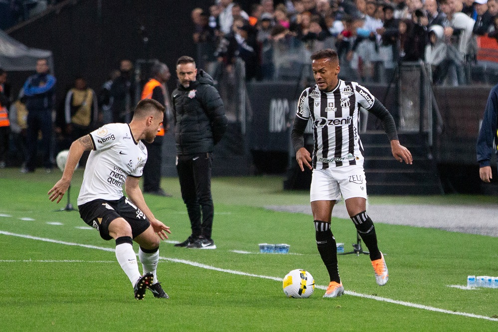 Fora de casa, Ceará perde para o Corinthians por 1 a 0