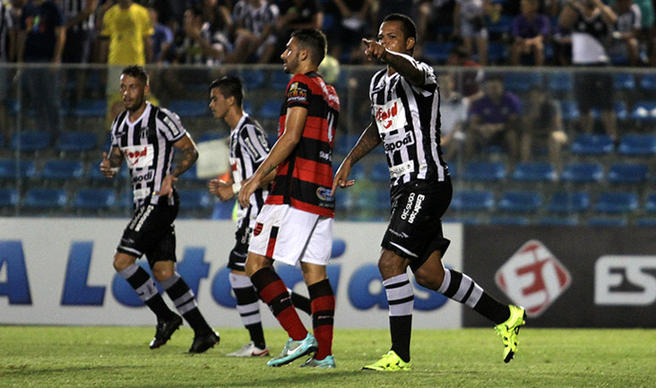 Com chuva de gols no PV, Ceará goleia o Flamengo/PI: 5 x 0