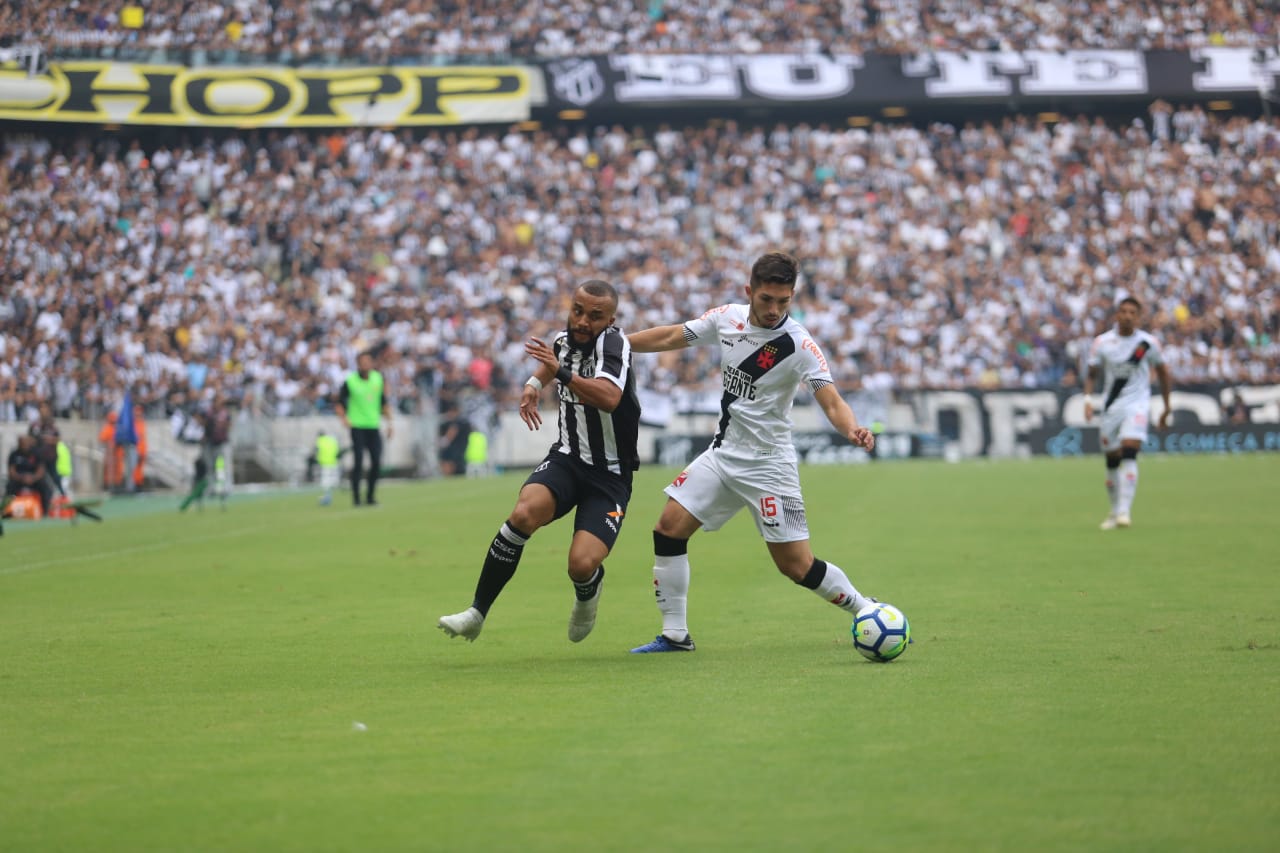 Ceará empata sem gols contra o Vasco e encerra participação no Brasileirão 2018