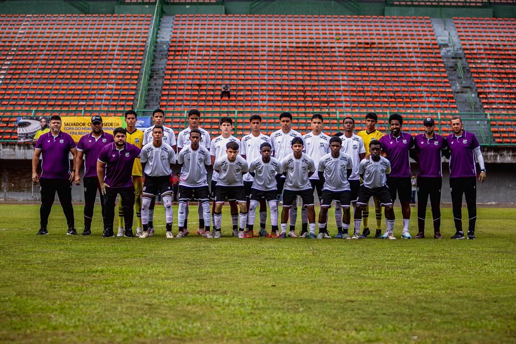 Sub-15: Em confronto histórico, Ceará enfrenta a Seleção Brasileira pela final da Copa 2 de Julho