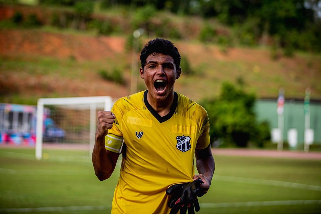 Sub-15: Ceará vence o Goiás por 5 a 3 nos pênaltis e garante vaga inédita na final da Copa 2 de Julho