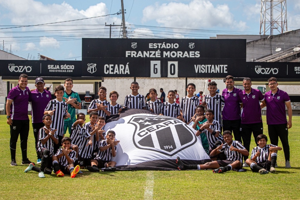 Sub-12: Ceará conquista vaga na final da Manjadinho ao golear FC Atlético por 6 a 0