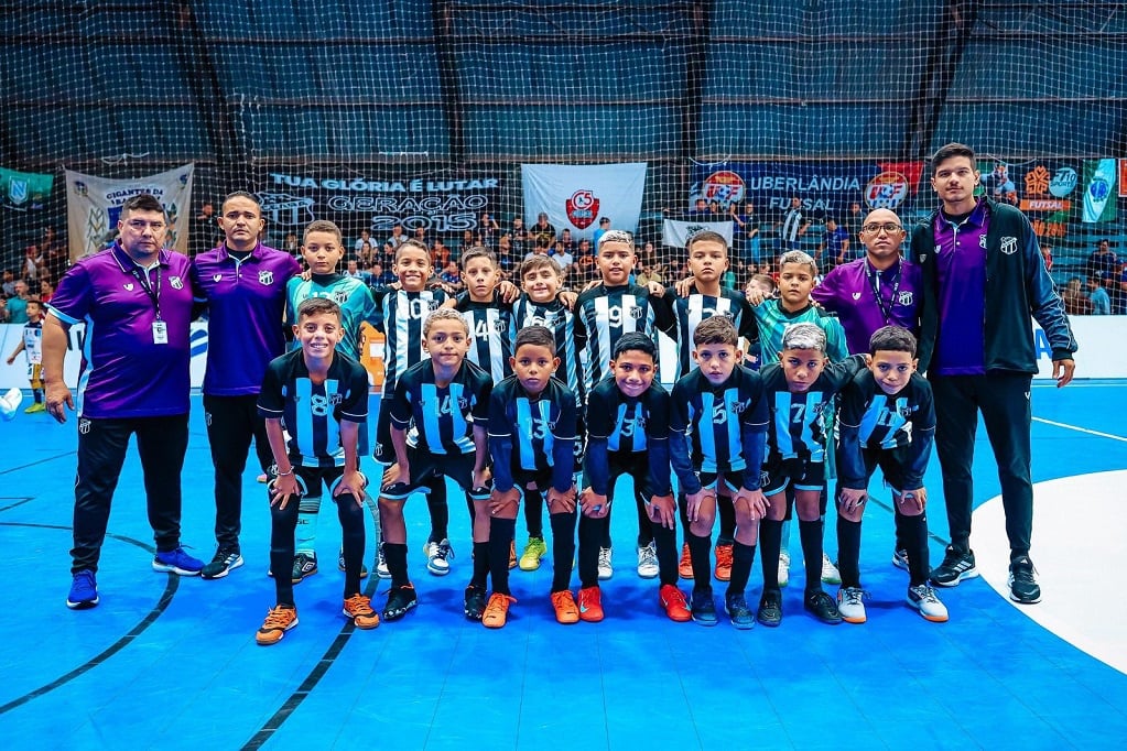Sub-10: Ceará estreia na Taça Brasil com vitória por 2 a 0 diante da Asmosabe/SC