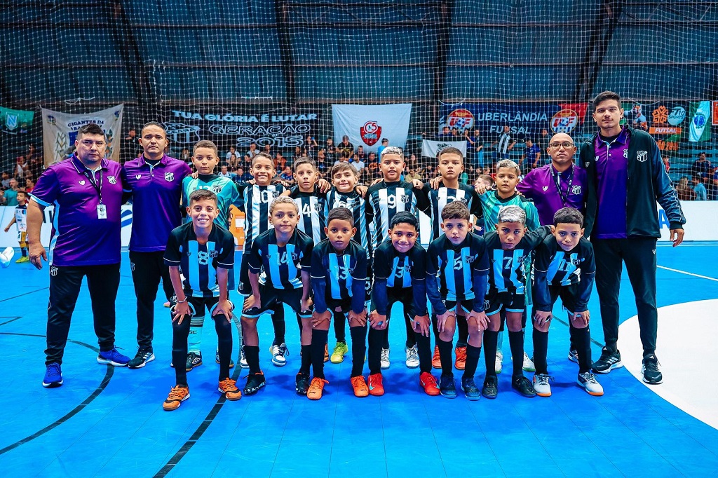 Sub-10: Ceará estreia na Taça Brasil com vitória por 2 a 0 diante da Asmosabe/SC