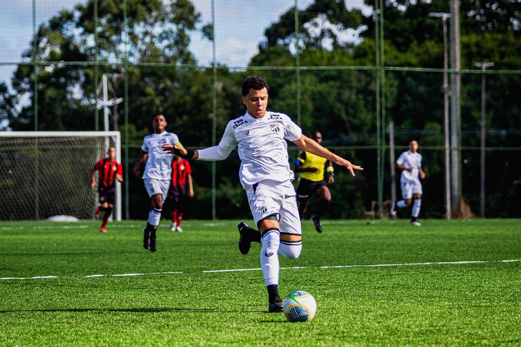 Sub-15: Ceará enfrenta o Goiás na semifinal da Copa 2 de Julho