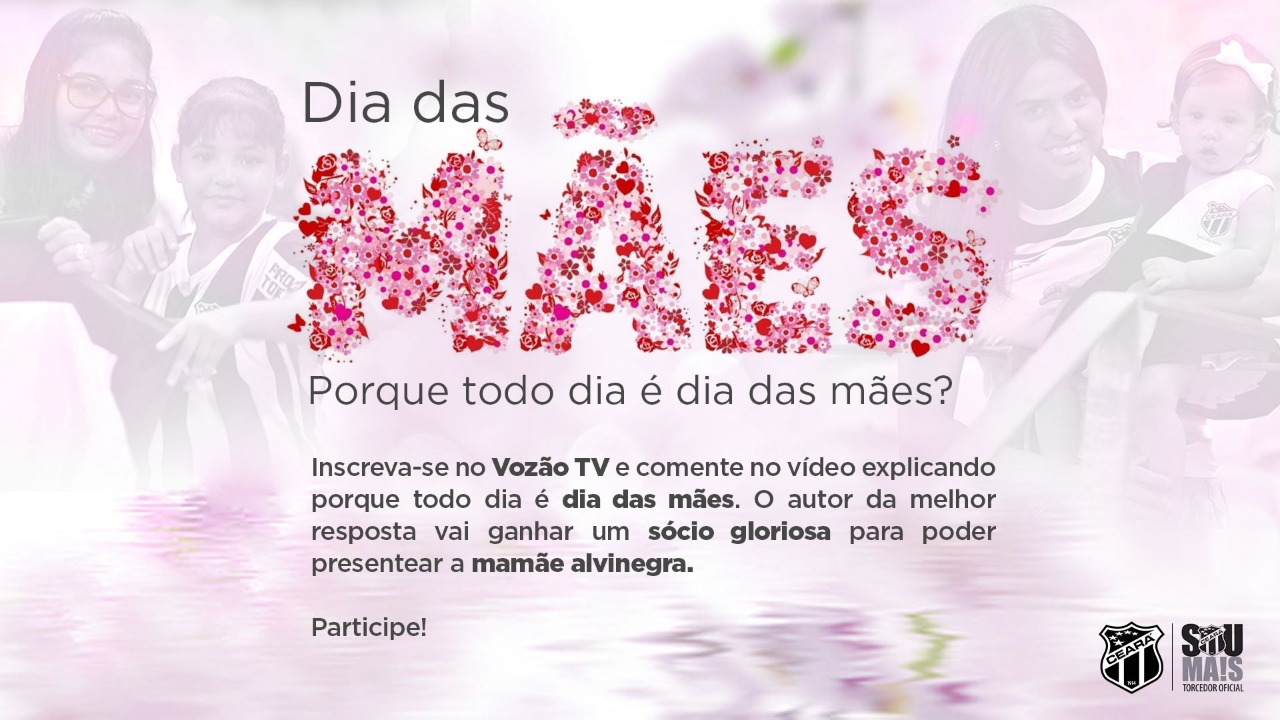Promoção: "Por que todo dia é Dia das Mães?
