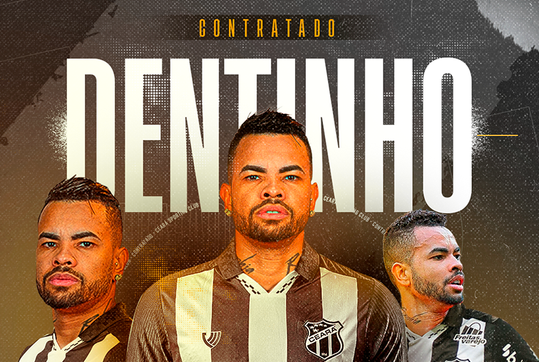 Contratação: Dentinho é o novo atacante do Ceará