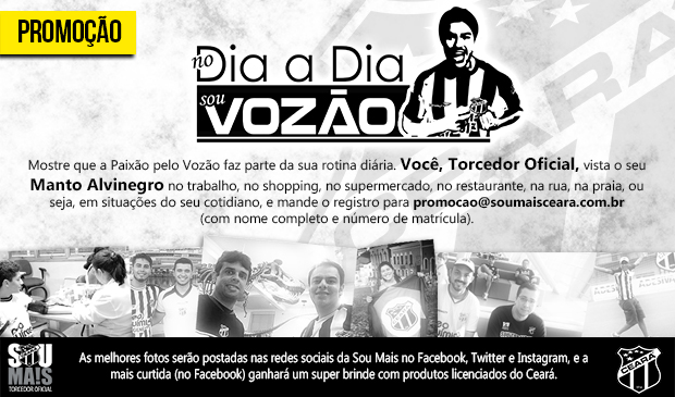 No dia a dia, sou Vozão!